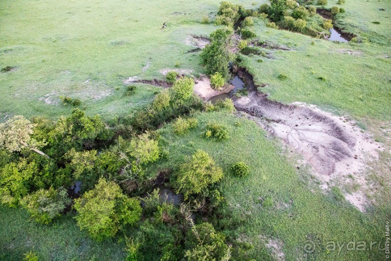 Кения с воздушного шара
