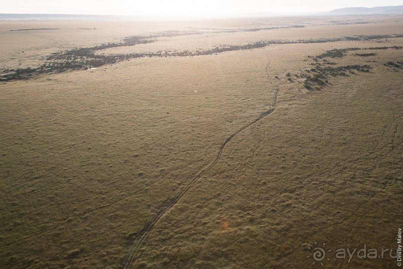 Кения с воздушного шара