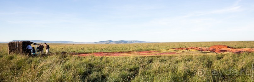 Кения с воздушного шара