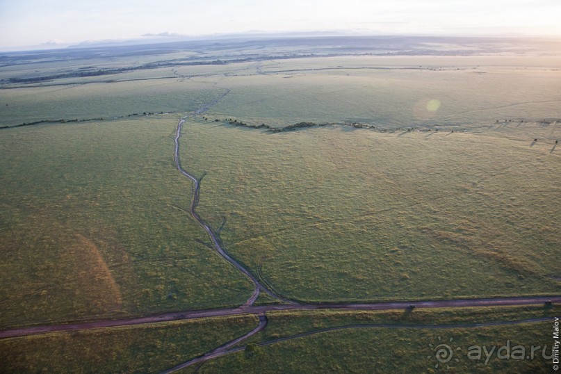 Кения с воздушного шара