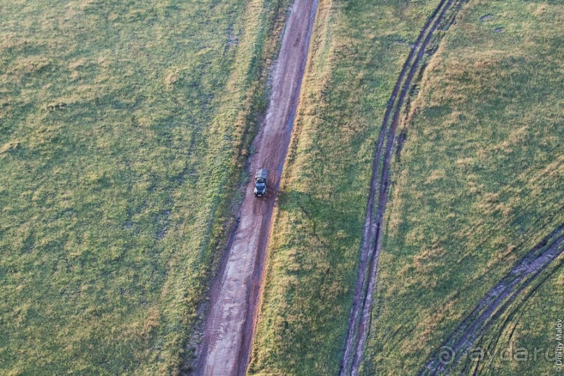 Кения с воздушного шара