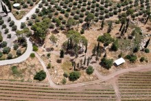 Израиль и Палестина с вертолёта (Дорога №1)