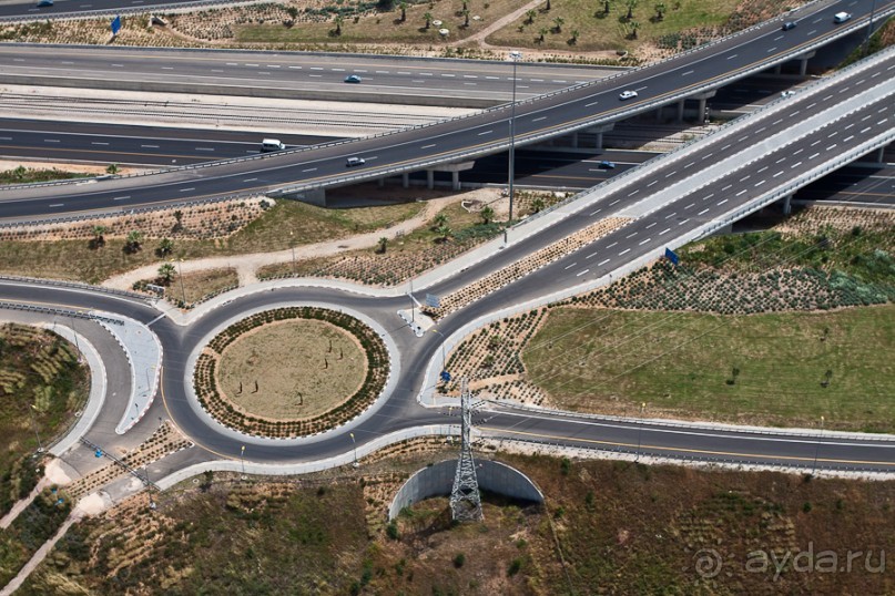 Израиль и Палестина с вертолёта (Дорога №1)