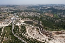 Израиль и Палестина с вертолёта (Дорога №1)