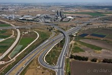 Израиль и Палестина с вертолёта (Дорога №1)