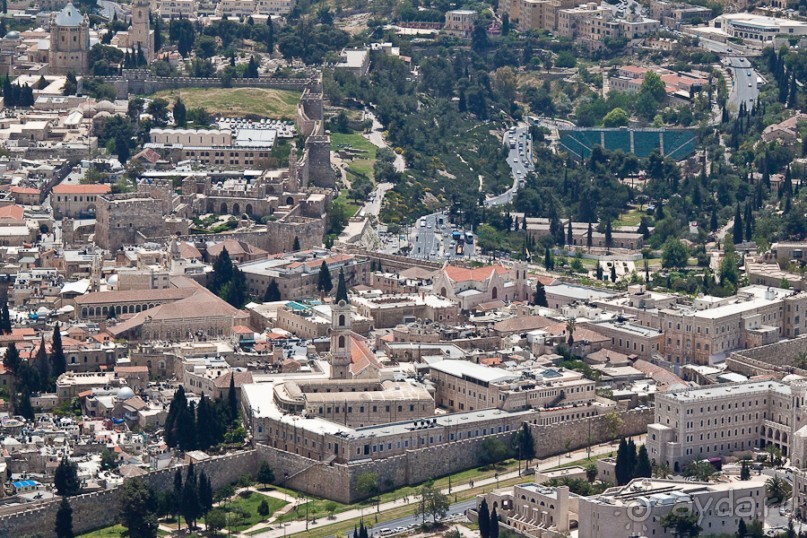 Израиль и Палестина с вертолёта (Дорога №1)