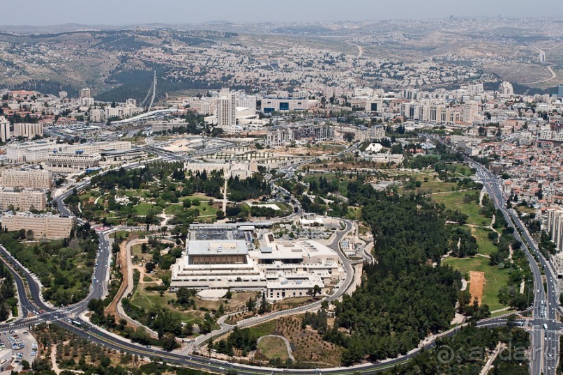 Израиль и Палестина с вертолёта (Дорога №1)