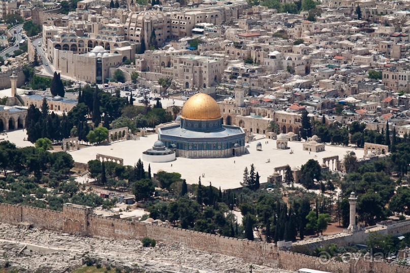 Израиль и Палестина с вертолёта (Дорога №1)