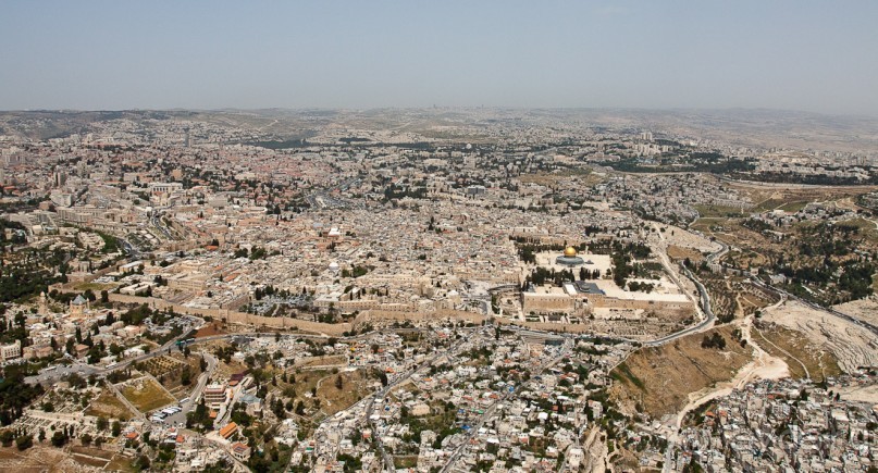 Израиль и Палестина с вертолёта (Дорога №1)