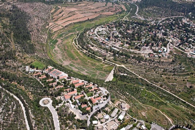 Израиль и Палестина с вертолёта (Дорога №1)