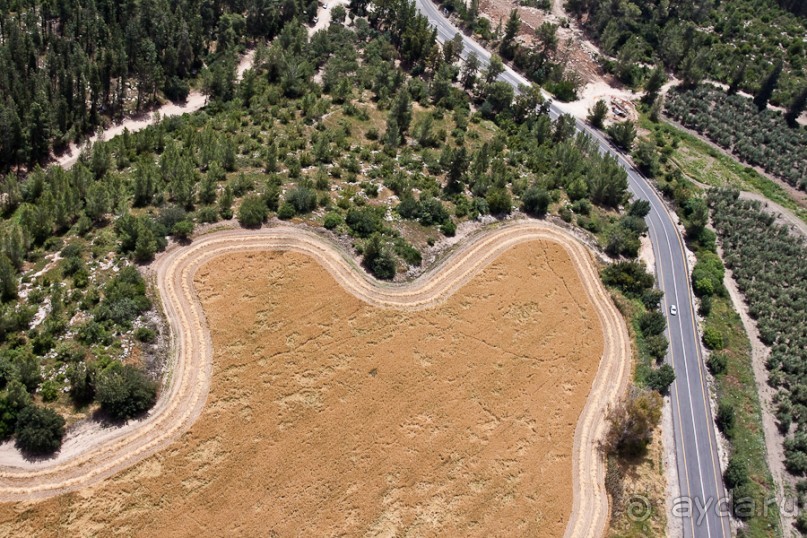 Израиль и Палестина с вертолёта (Дорога №1)