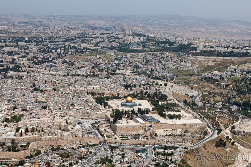 Израиль и Палестина с вертолёта (Дорога №1)