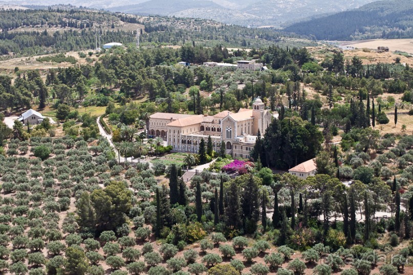 Израиль и Палестина с вертолёта (Дорога №1)