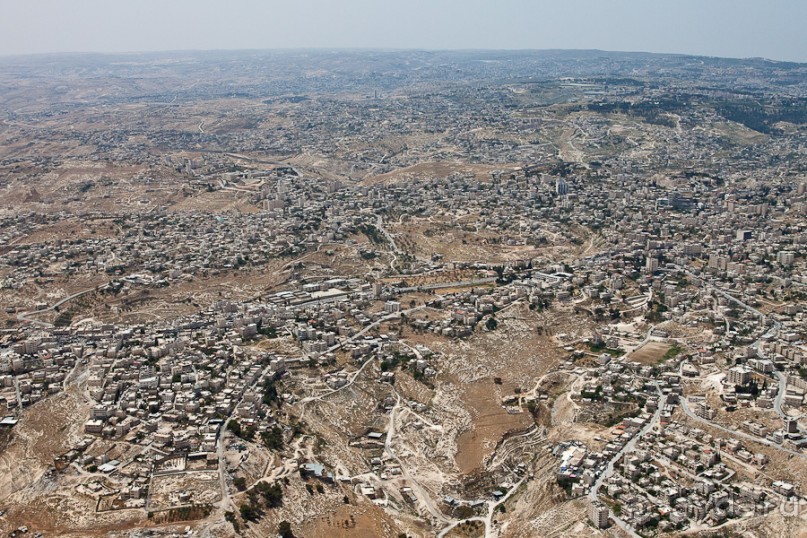 Израиль и Палестина с вертолёта (Дорога №1)