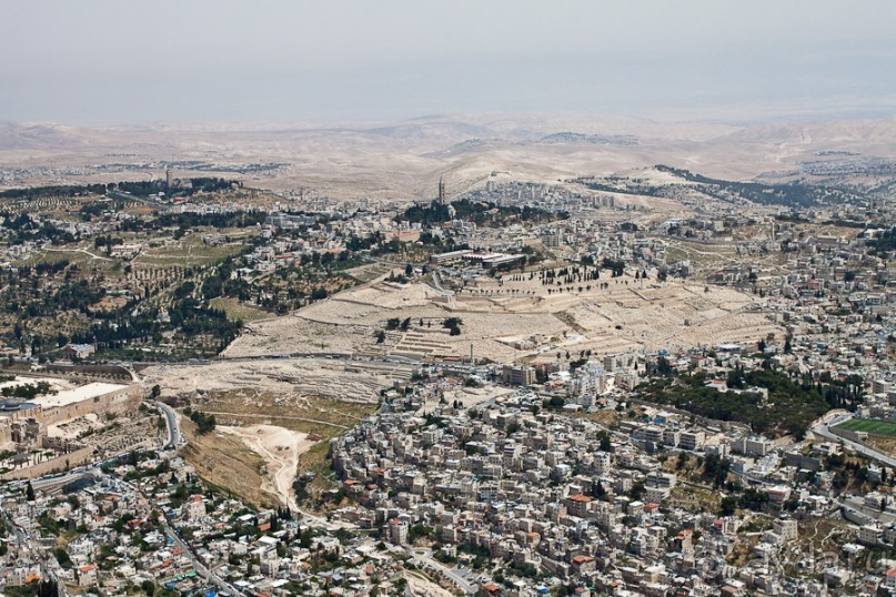 Израиль и Палестина с вертолёта (Дорога №1)