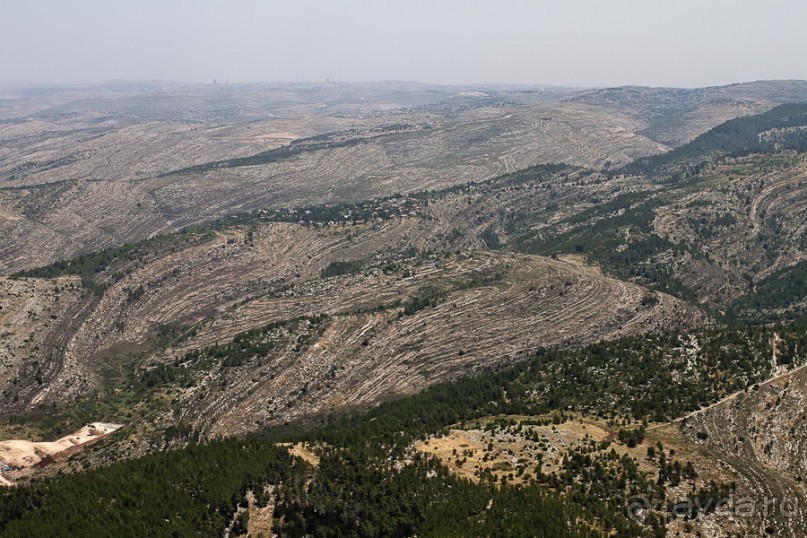 Израиль и Палестина с вертолёта (Дорога №1)