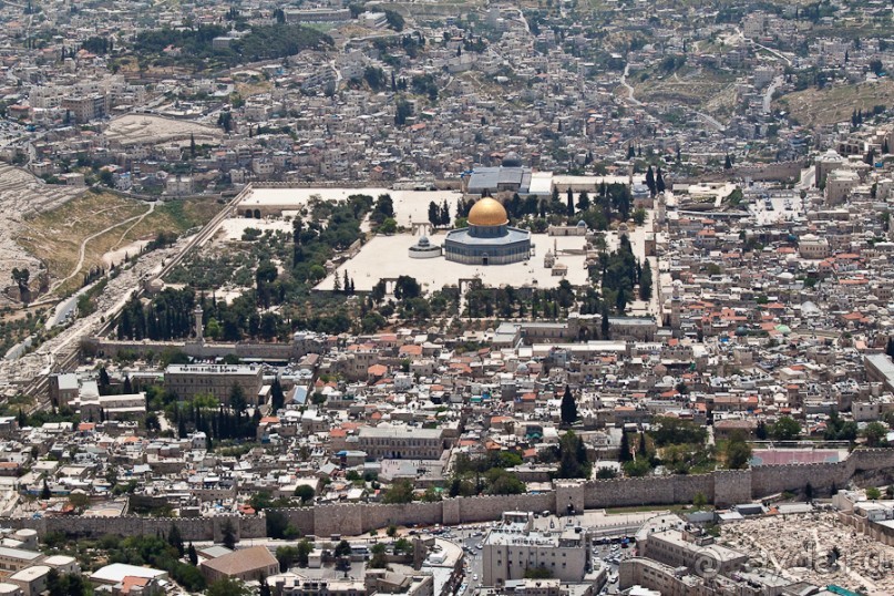 Израиль и Палестина с вертолёта (Дорога №1)