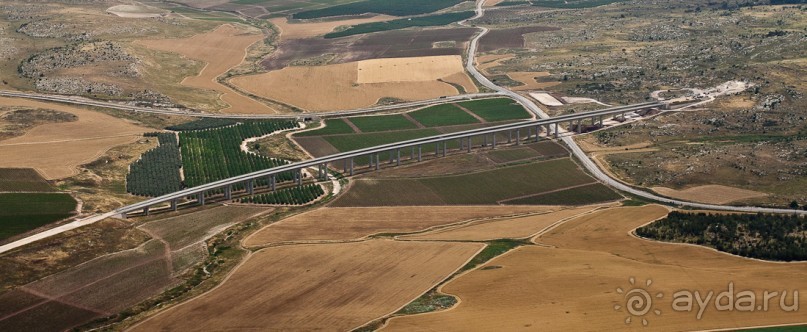 Израиль и Палестина с вертолёта (Дорога №1)