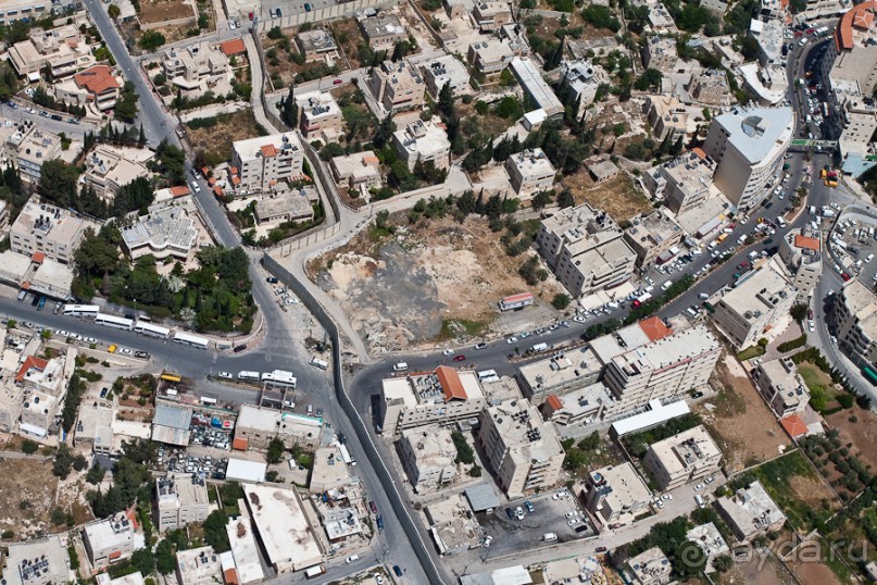 Израиль и Палестина с вертолёта (Дорога №1)