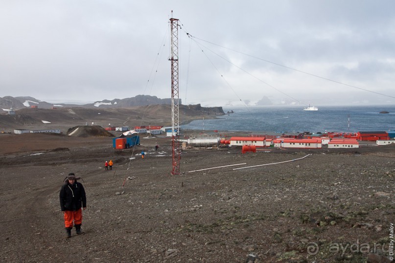 Антарктида: Полярники!