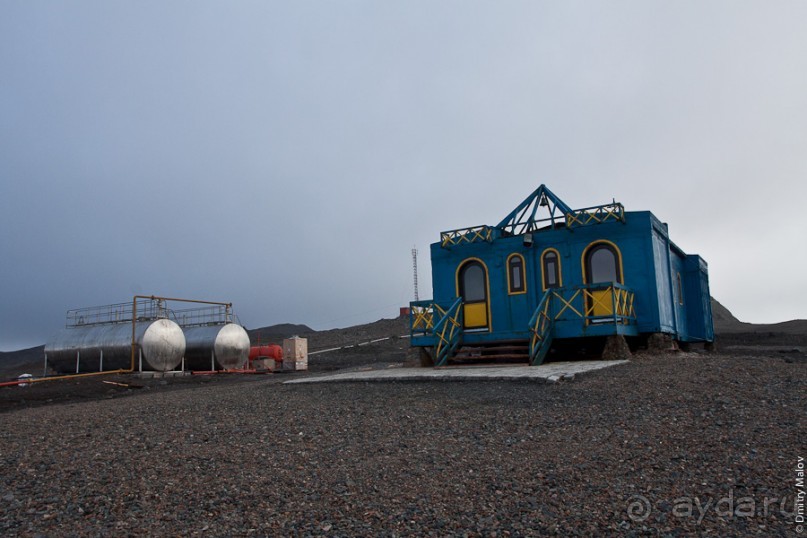 Антарктида: Полярники!
