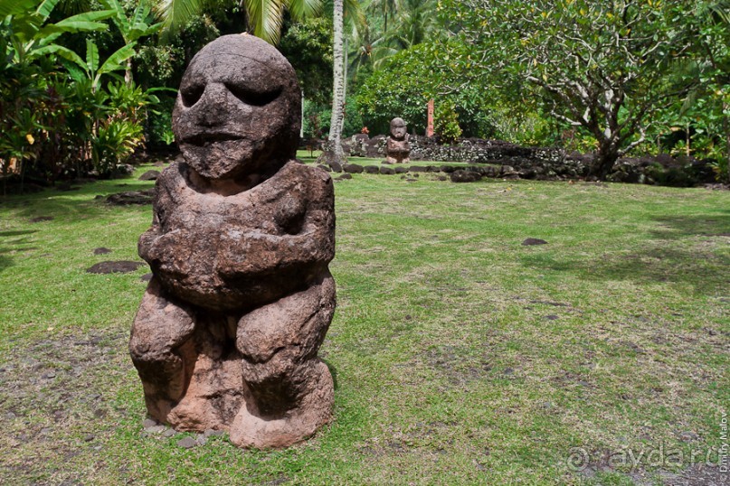 Маркизские острова (2/3): тики, марае