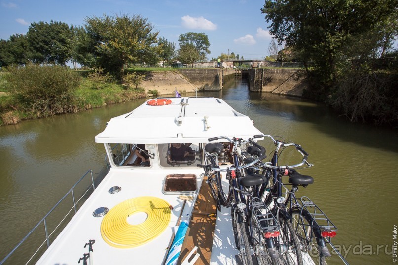 По Бургундии на барже (1/3)