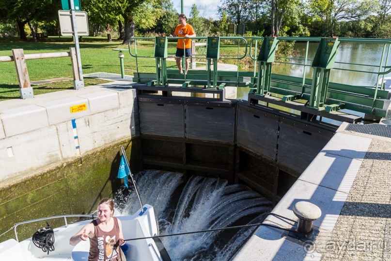 По Бургундии на барже (1/3)