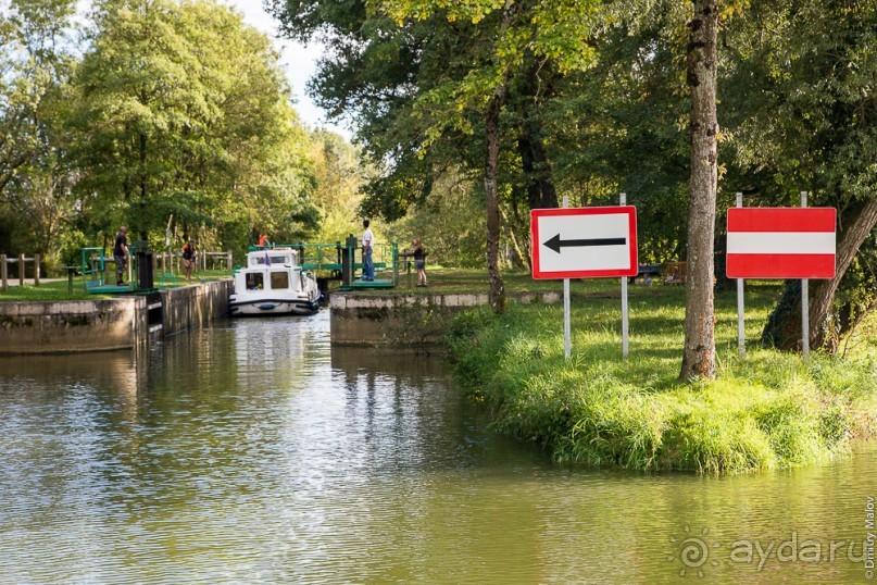 По Бургундии на барже (1/3)