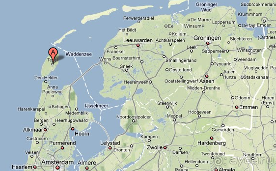 Голландия, остров Тексел