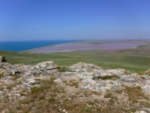 Опукский заповедник. Кояшское озеро.