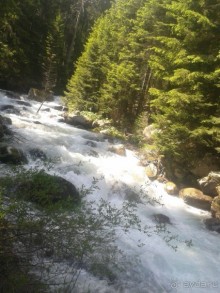 Река Глазне в горах Прин.