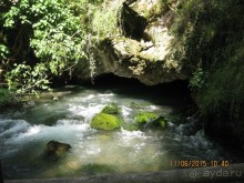 Греция. Река пещеры Ангити.