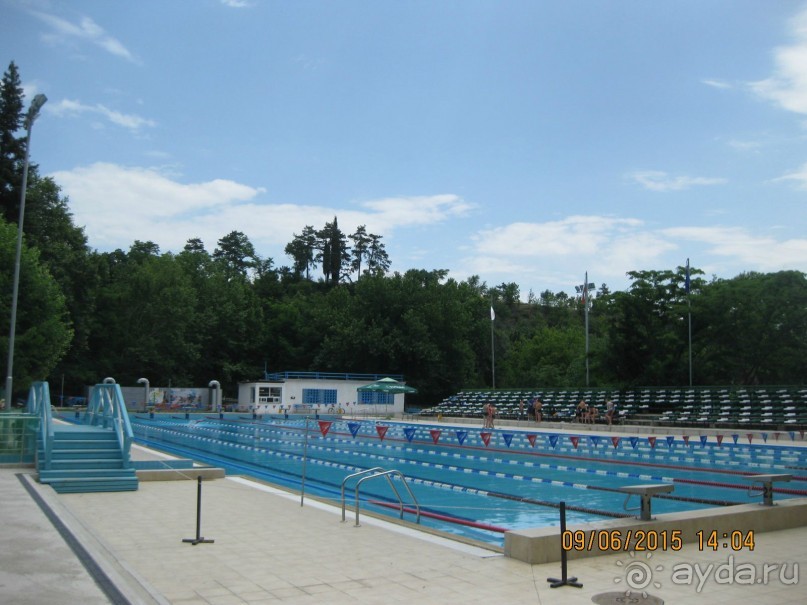 Сандански. Парк. Бассейн для спортсменов.