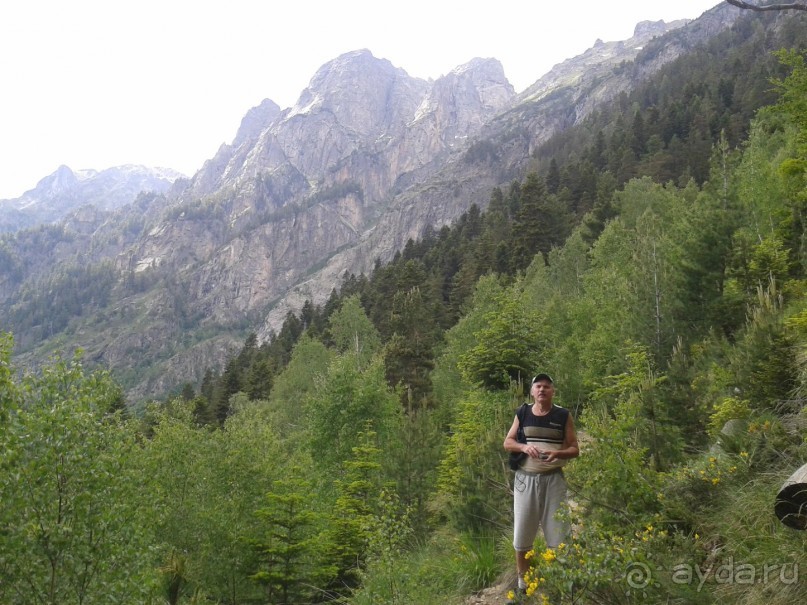 В горах Рила. Путь к озеру "Сухое".