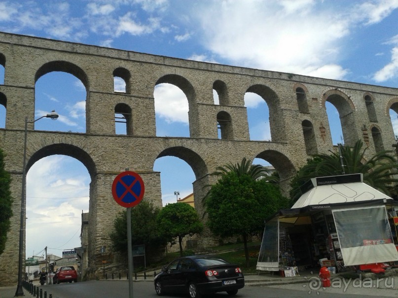 Греция. Кавала. Акведук.