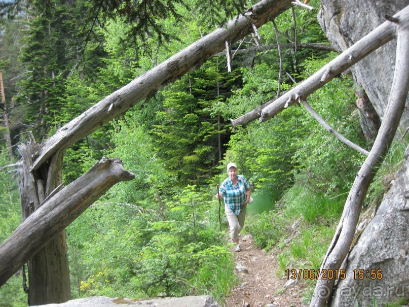 Болгария. Рила. Тропа к сухому озеру.