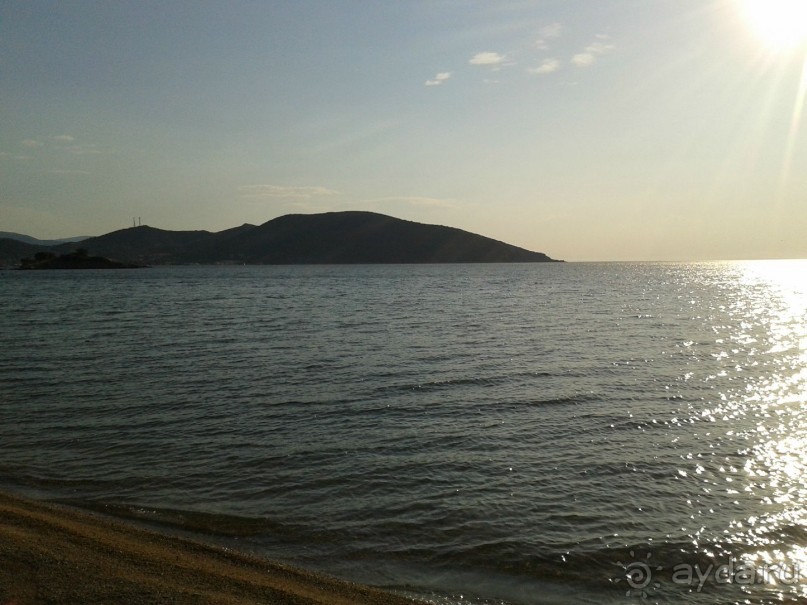 Греция. Эгейское море. Городок Нео Ираклица?