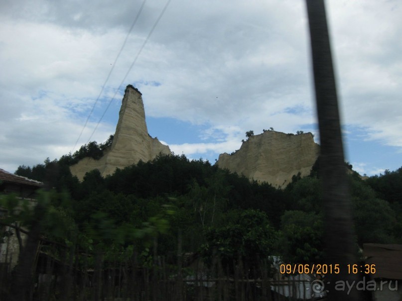 Пирин. Скальные образования. Мелнишки столбы.