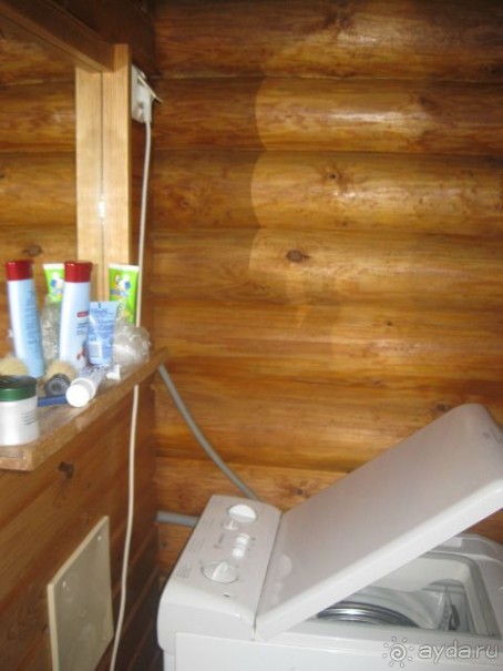 закуток со стиралкой