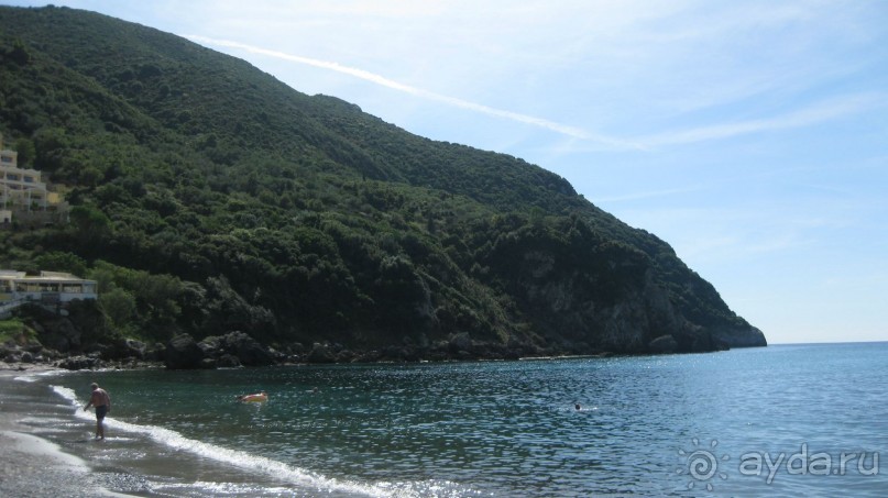 Бухточка западного побережья Корфу.