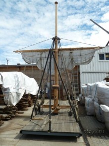 Музей строительства корабля "Полтава" в Санкт-Петербурге