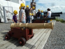 Музей строительства корабля "Полтава" в Санкт-Петербурге