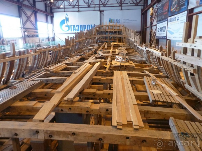 Музей строительства корабля "Полтава" в Санкт-Петербурге