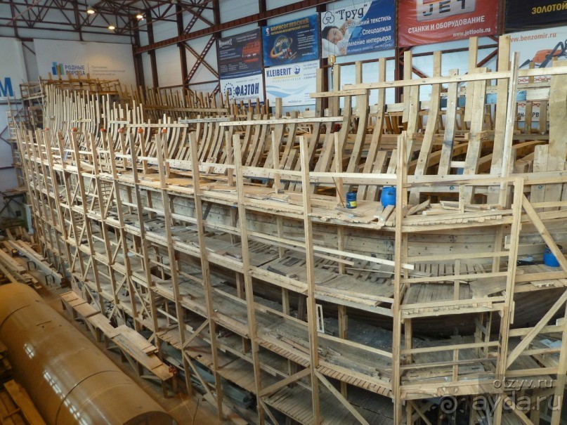 Музей строительства корабля "Полтава" в Санкт-Петербурге