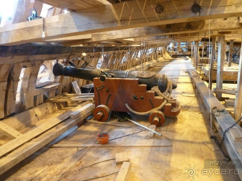 Музей строительства корабля "Полтава" в Санкт-Петербурге