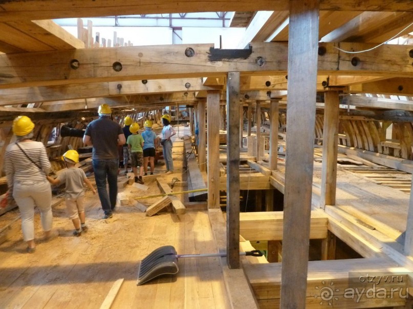 Музей строительства корабля "Полтава" в Санкт-Петербурге