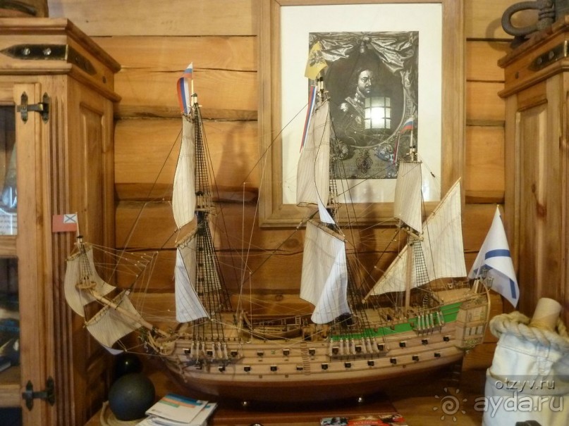 Музей строительства корабля "Полтава" в Санкт-Петербурге