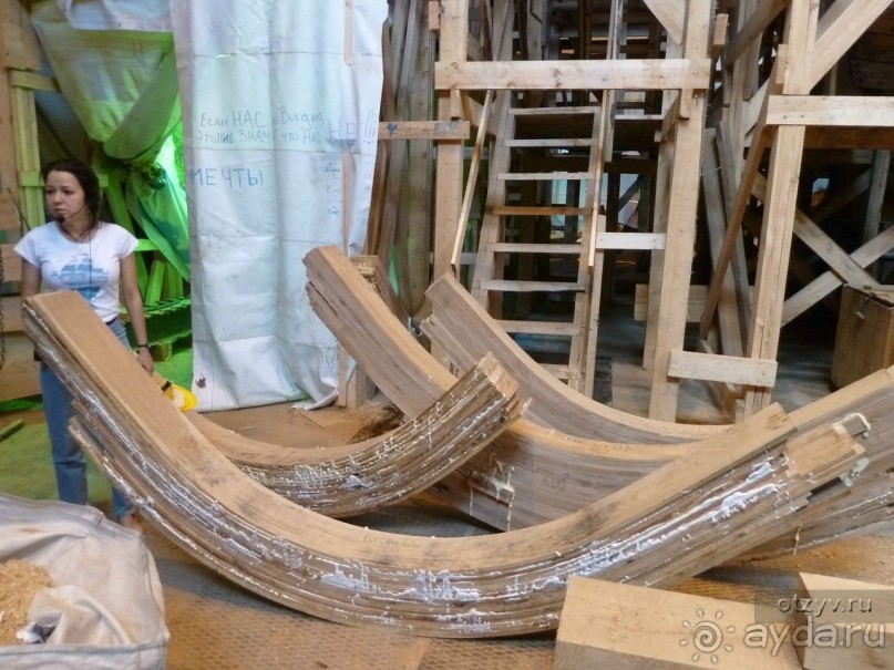 Музей строительства корабля "Полтава" в Санкт-Петербурге