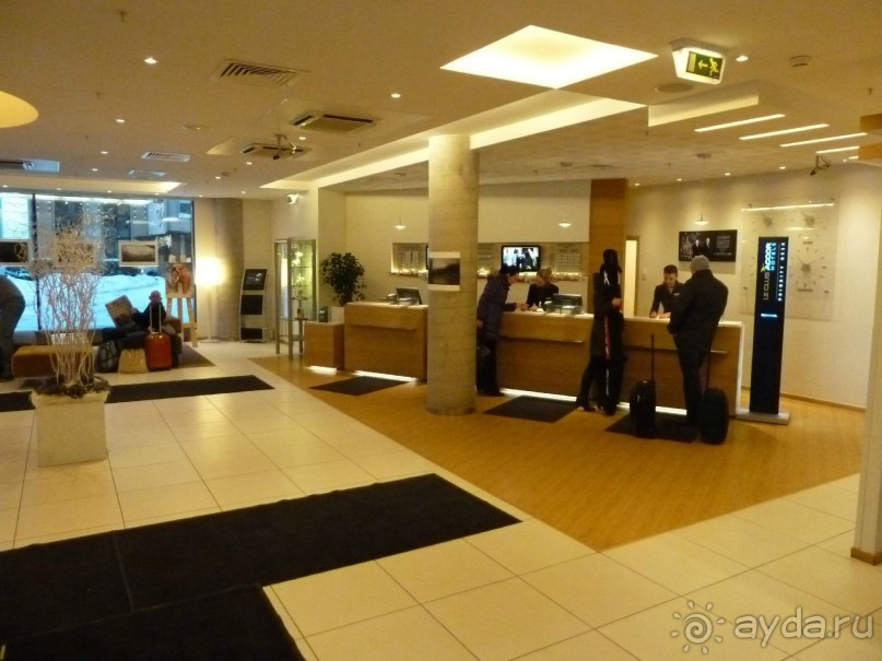 Отели в Прибалтике. Вильнюс.Novotel Vilnius Centre